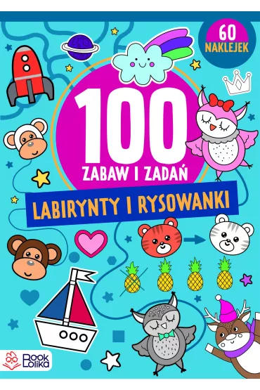 Labirynty i rysowanki. Ponad 100 zabaw i zada�. - Izabela Jesio�owska