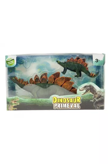 Zestaw 2 dinozaur�w 32x18cm
