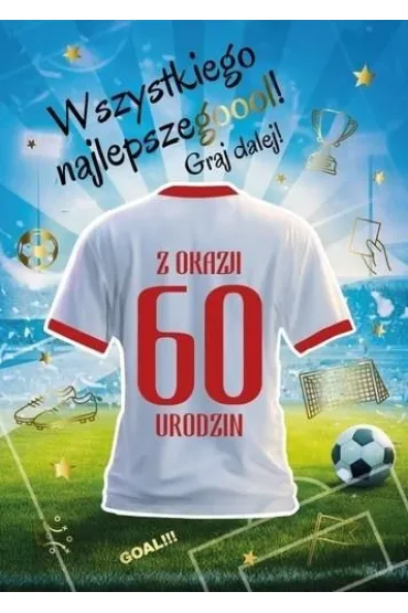 Armin Style KARNET URODZINY 60 B6 Z KOP AS GM-1344 FOL