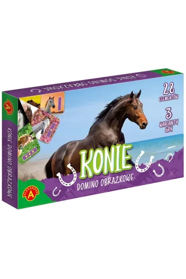 Domino obrazkowe. Konie Alexander