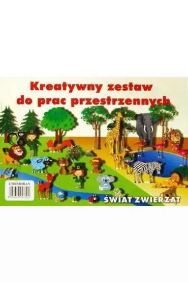 Cormoran Kreatywny zestaw do tworzenia prac przestrzennych. �wiat zwierz�t