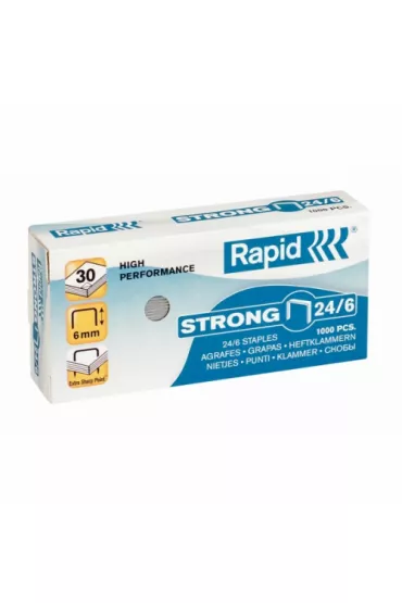 Esselte Zszywki Rapid Strong 24/6 1M 1000 szt.