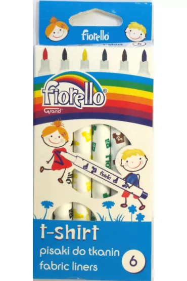 Fiorello Pisaki do tkanin T-Shirt 6 szt.