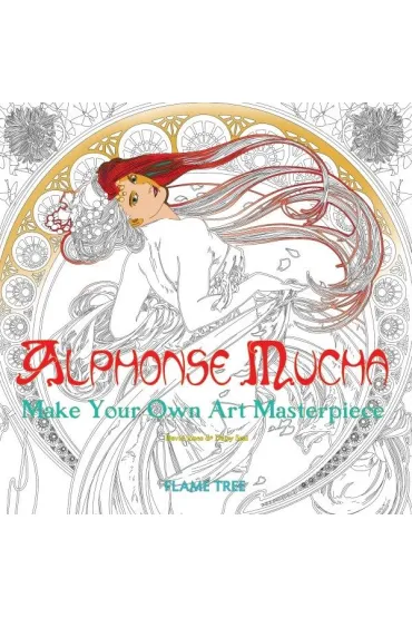 Kolorowanka Alphonse Mucha (Art Colouring Book)