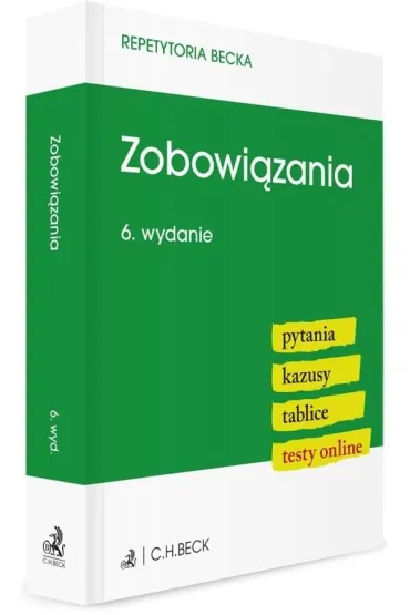 Zobowi�zania. Pytania. Kazusy. Tablice. Testy online
