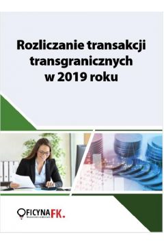 eBook Rozliczanie transakcji transgranicznych w 2019 roku pdf