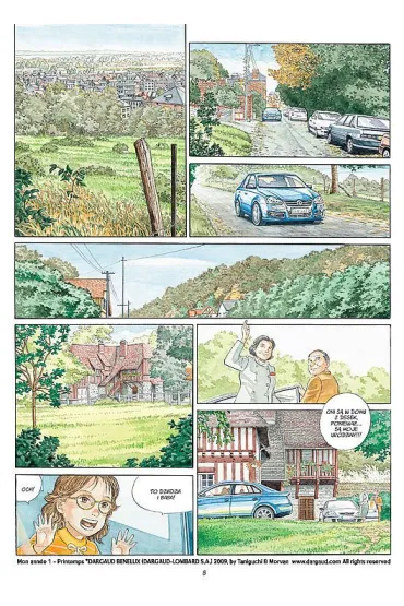 Wiosna. M�j rok. Tom 1 - Jean-David Morvan, Jiro Taniguchi