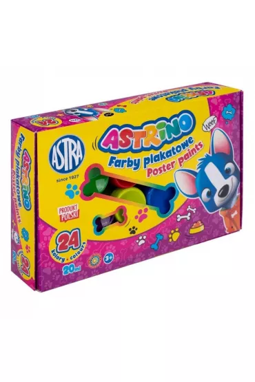 Astra Farby plakatowe Astrino 24 x 20 ml