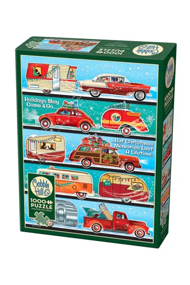 Puzzle 1000 el. �wi�teczna podr� Cobble Hill - Diane  Dempsey