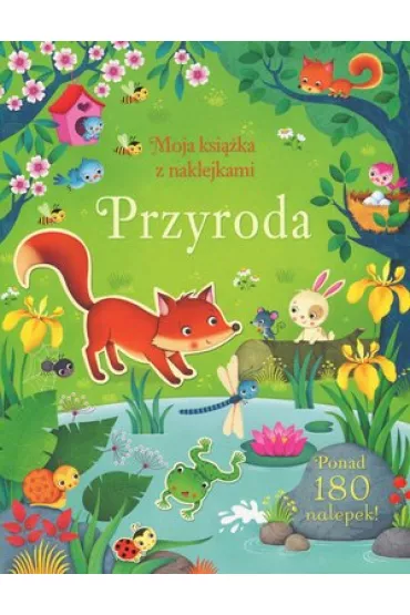 Moja ksi��ka z naklejkami Przyroda - Hannah  Watson