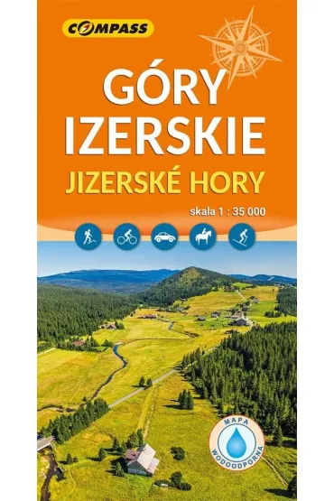 Mapa turystyczna - G�ry Izerskie 1:35 000