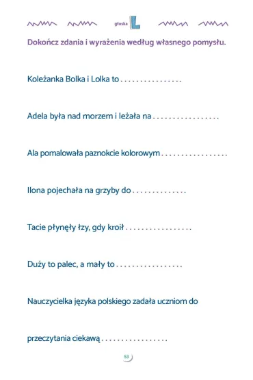 Zdania obrazkowo-wyrazowe. Materia� do terapii g�osek r, l, li, j Zdania obrazkowo-wyrazowe - Ma�gorzata Kobus, Marzena Polinkiewicz