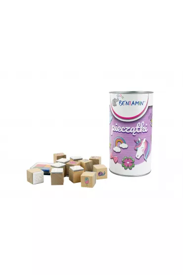 Beniamin Stemple drewniane w tubie 610357 12 element�w
