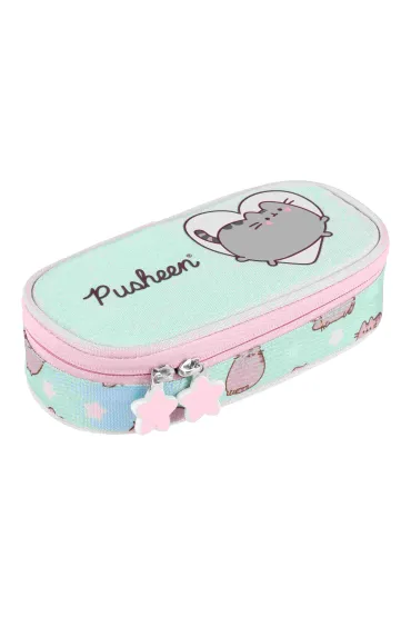 St. Majewski Pi�rnik saszetka z wewn�trzn� klapk� Pusheen mint