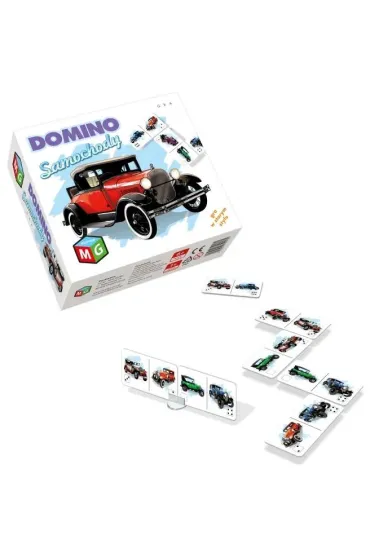 Domino Samochody w starym stylu Multigra