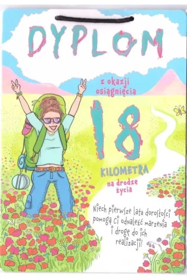Henry Dyplom okoliczno�ciowy - 18 dziewczyna