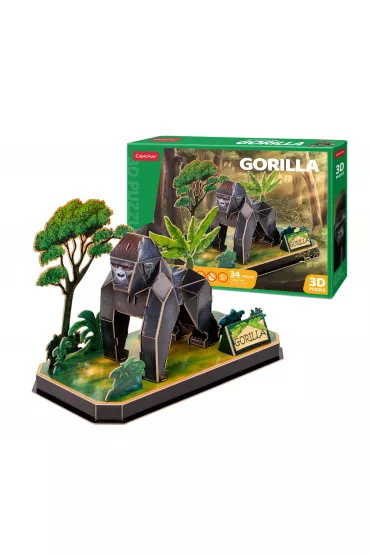 Puzzle 3D Zwierz�ta Goryl Dante