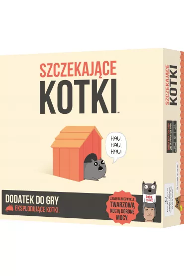 Eksploduj�ce Kotki: Szczekaj�ce Kotki (nowa edycja) Rebel - Elan Lee