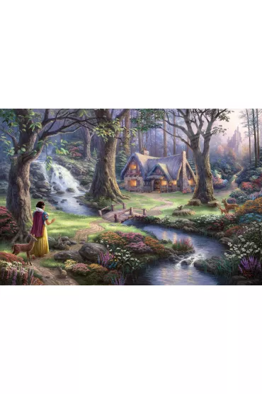 Puzzle 1000 el. Kr�lewna �nie�ka Schmidt - Thomas  Kinkade