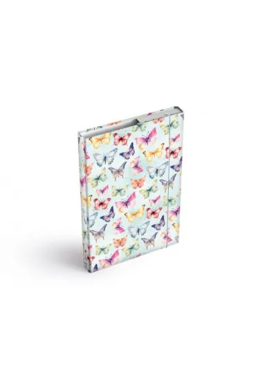 MFP Teczka skrzyd�owa z gumk� A4 box Motyl