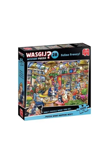 Puzzle 1000 Wasgij Jumbo Retro koci ob��d Tm Toys