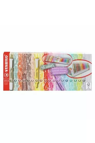 Stabilo Zakre�lacz Swing Cool Pastel 18 szt.