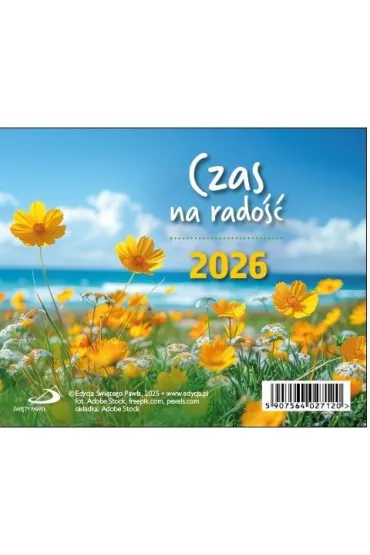 Kalendarz biurkowy 2026 Czas na rado��