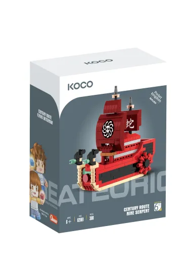 Klocki KOCO Statek 300 element�w