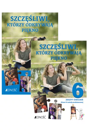 Pakiet: Szcz�liwi, kt�rzy odkrywaj� pi�kno. Podr�cznik i zeszyt �wicze� do religii dla klasy 6 szko�y podstawowej - El�bieta Kondrak, Krzysztof Mielnicki, Agnieszka S�torek