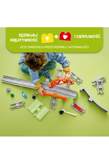 LEGO DUPLO Most i tory kolejowe — zestaw rozszerzaj�cy 10426