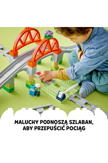 LEGO DUPLO Most i tory kolejowe — zestaw rozszerzaj�cy 10426