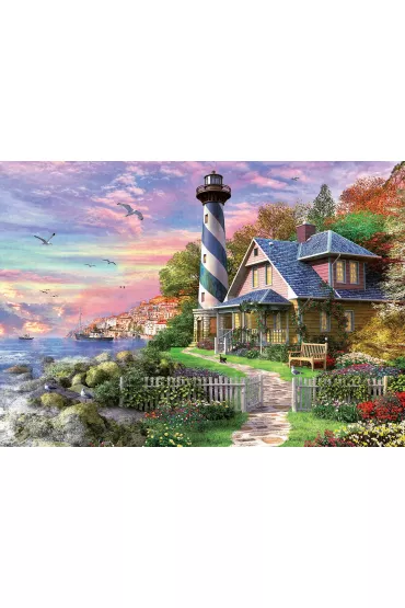 Puzzle 1000 el. Latarnia morska w Rock Bay Educa