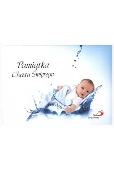 Pami�tka Chrztu �wi�tego (dla ch�opca)
