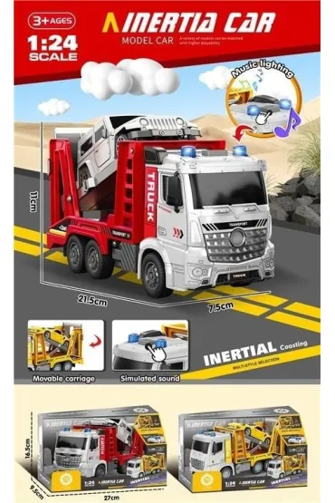 Auto ci�ar�wka ze �wiat�em i d�wi�kiem Merkpol