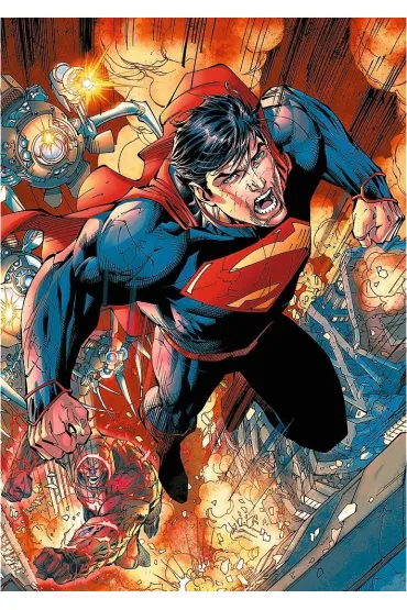 Puzzle 1000 el. Superman w akcji Trefl