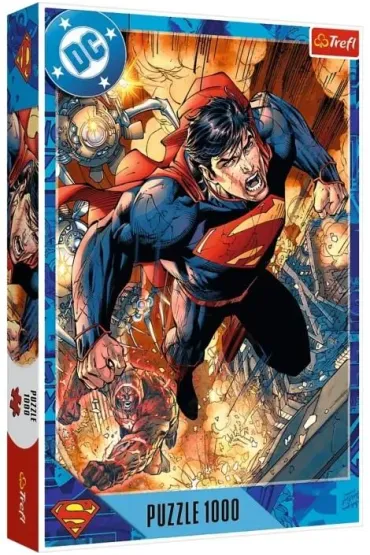 Puzzle 1000 el. Superman w akcji Trefl