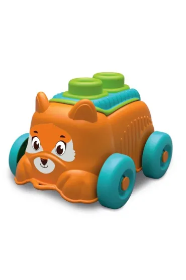 Auto sensoryczne z klockami mi�kkimi 16 cm Szczeniaczek Clementoni
