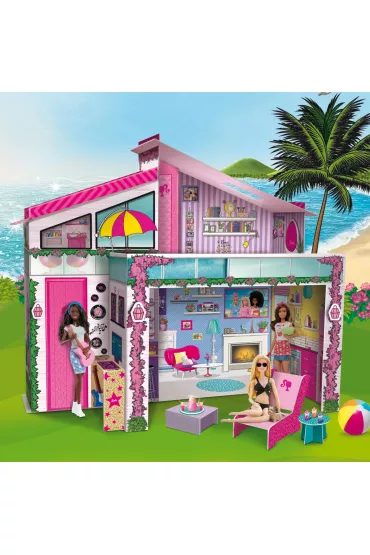 Barbie Summer Villa with Doll Lisciani