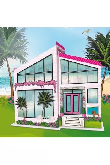 Barbie Summer Villa with Doll Lisciani