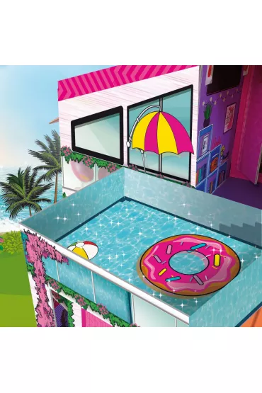 Barbie Summer Villa with Doll Lisciani