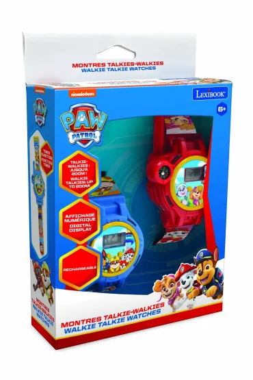 Psi Patrol Zegarek z kr�tkofal�wkami Paw Patrol Lexibook DMWTW1PA