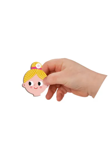 Puzzle Magnetyczna uk�adanka Zawody Magnetibook Janod