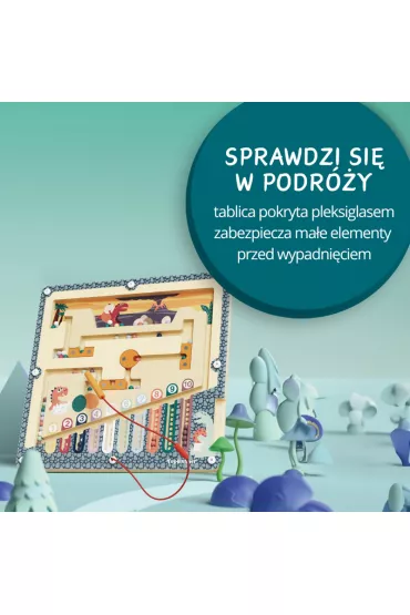 Labirynt magnetyczny Jaja dinozaura - 36 m+ Top Bright