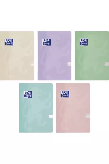 Oxford Zeszyt A5 Touch Pastel dwie linie 16 kartek