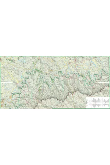 Drakensberg Ukhahlamba Park trekking map 1:100 000  laminat