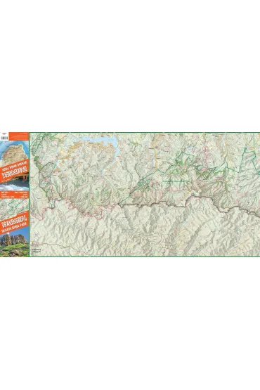 Drakensberg Ukhahlamba Park trekking map 1:100 000  laminat
