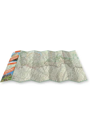 Drakensberg Ukhahlamba Park trekking map 1:100 000  laminat