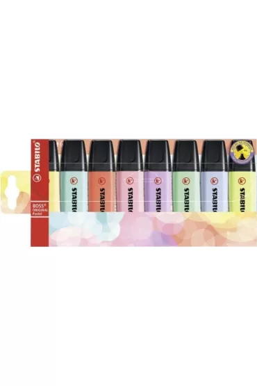 Stabilo Zakrelacz Boss Pastel etui 8 szt.