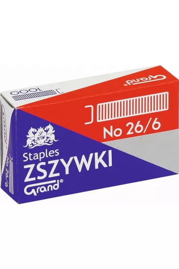 Grand Zszywki 26/6 10000 szt.