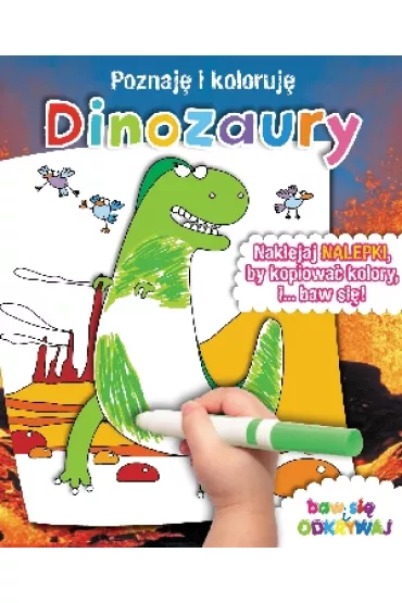 Dinozaury. Poznaj� i koloruj�